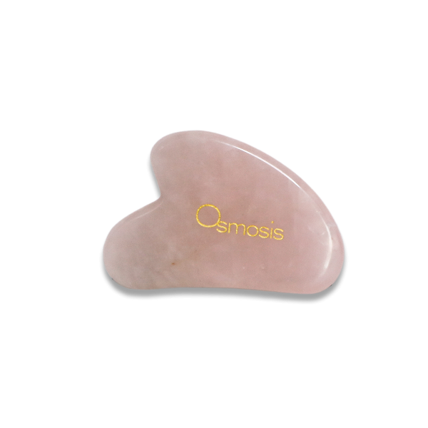 Osmosis Beauty Rose Quartz Roller + Gua Sha Set - Image 4